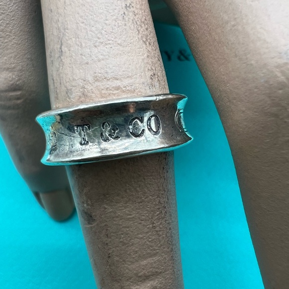 Tiffany & Co. Jewelry - 🔴🆑Authentic TIFFANY & CO vintage Retired Wide 1837 Ring / Band🆑🔴
